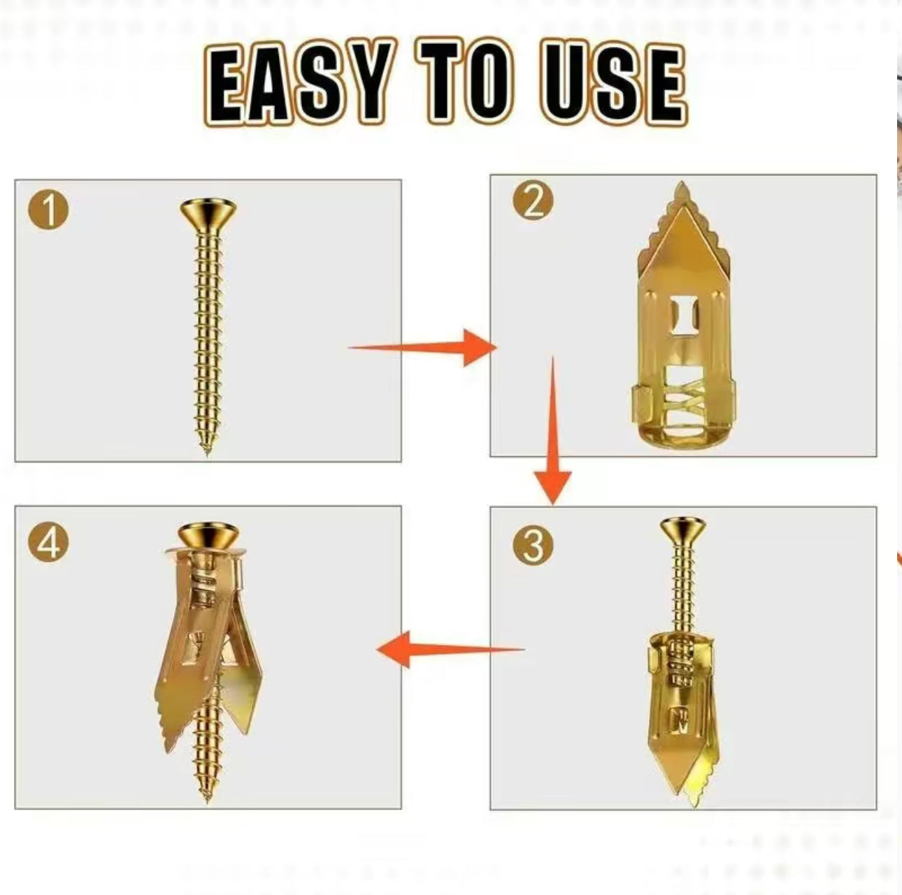 DrywallGrip Anchors & Screws