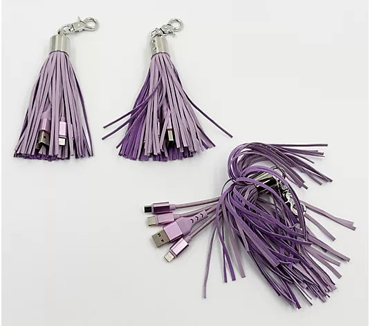 3 in 1 Universal Charging Tassels