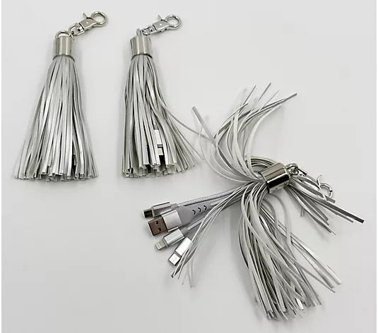 3 in 1 Universal Charging Tassels