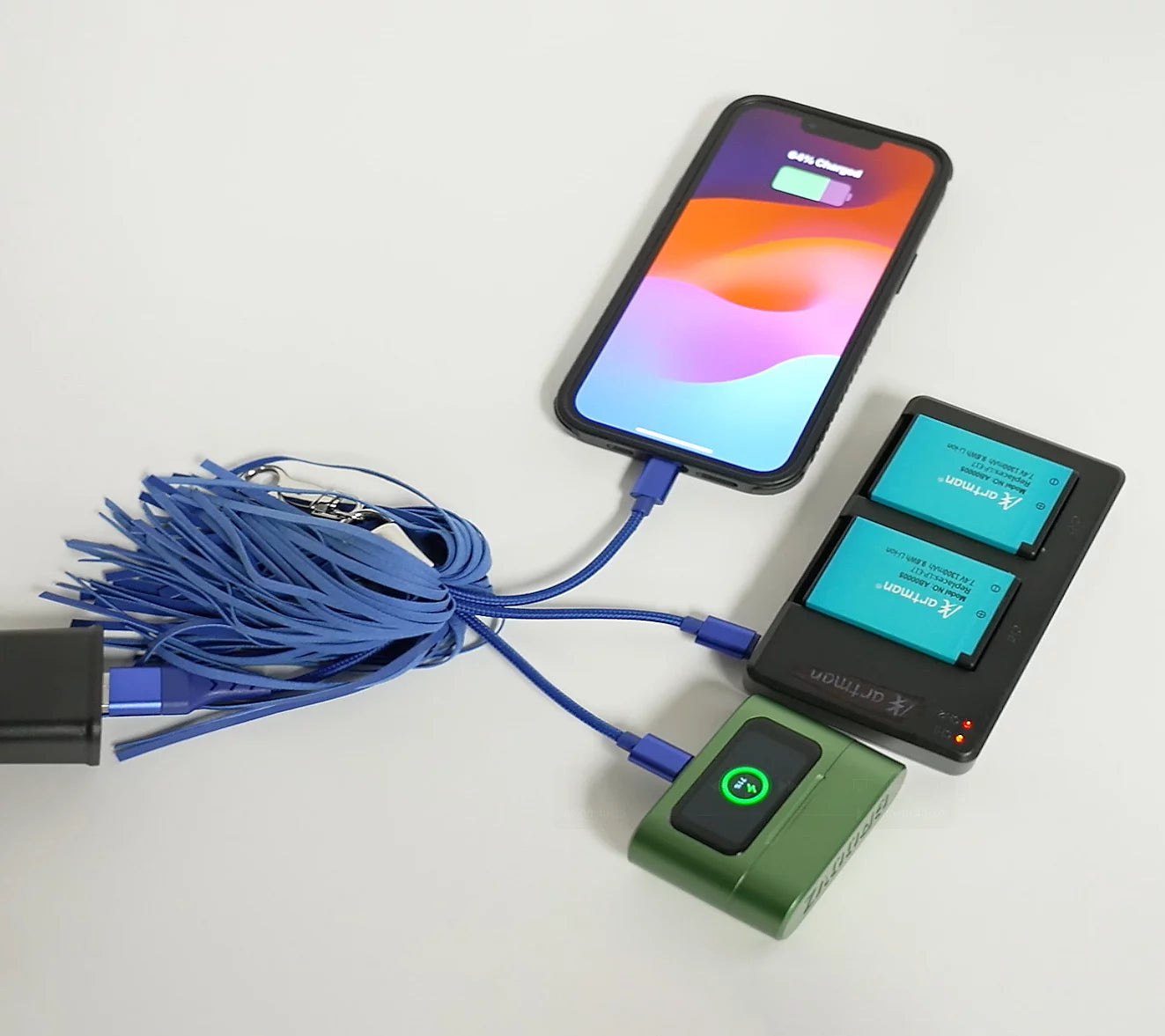 3 in 1 Universal Charging Tassels